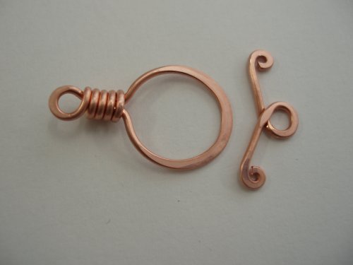 Abby Hook's Simple T-bar and Toggle Clasp - Hammer., Findings & Components, Toggles & Clasps, Earwire & Headpin, Filing, Finishing, Forging, Forging Jewelry, Jewelry Forging, Loops, Wire Loop, Wrapped Wire Loop, close the loops